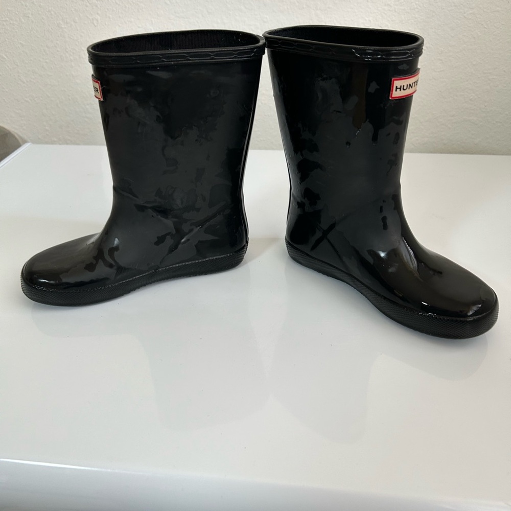 Hunter Black Waterproof Boots - Picture 5 of 8